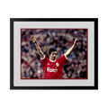 Robbie Fowler Signed Liverpool 16x12 Image Deluxe Mount Frame