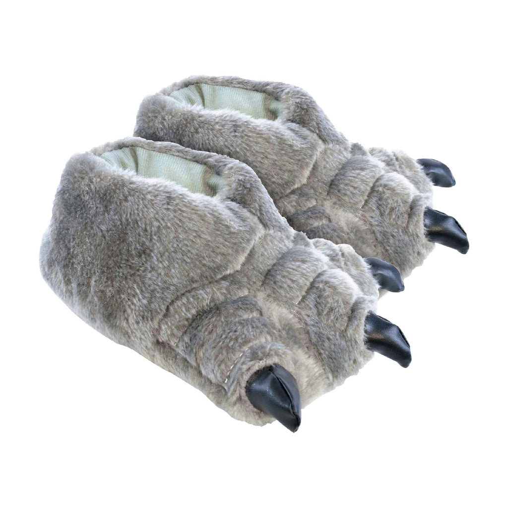 Kids Novelty 3D Monster Feet Plush Slippers (4 Sizes)