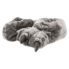 Kids Novelty 3D Monster Feet Plush Slippers (4 Sizes)