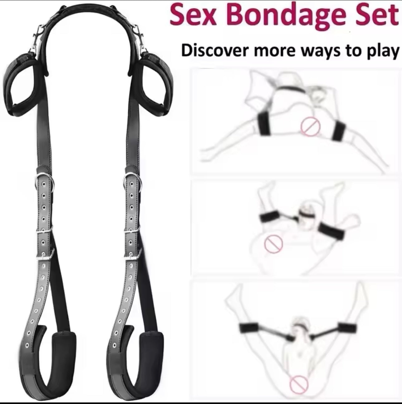 Bondage harness set