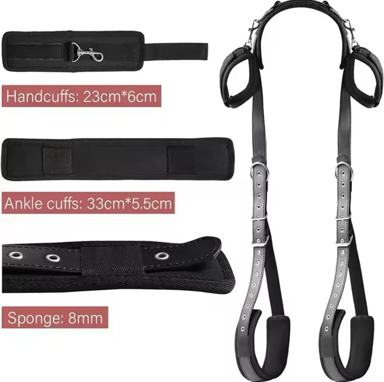 Bondage harness set
