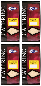 4 x Gem Catering Basmati Rice 3Kg