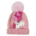 Kids Unicorn Beanie Hat with Pom Pom | Boys & Girls Winter Hat with Bobble