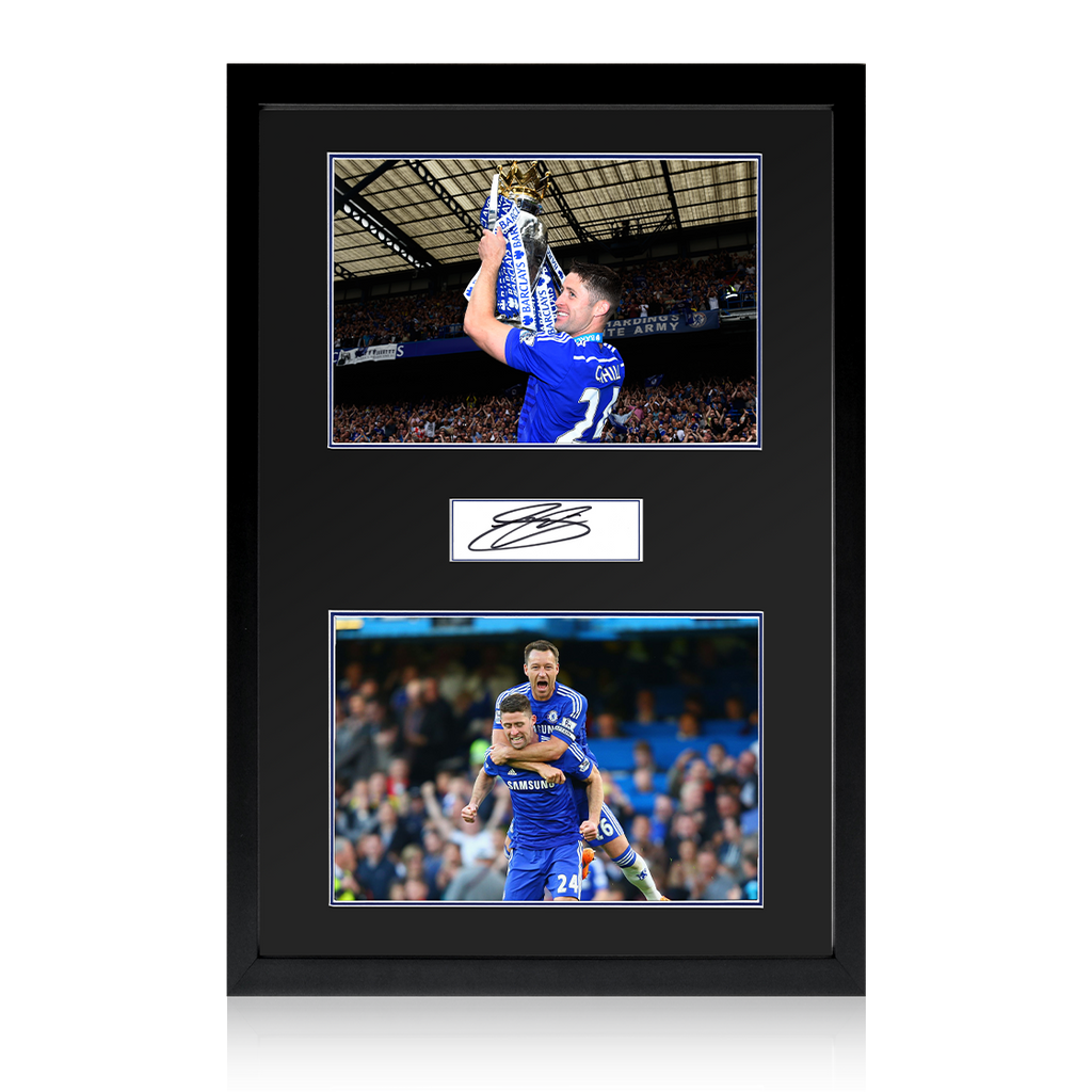 Gary Cahill Signed Chelsea Plaque Iconic Frame