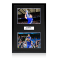 Gary Cahill Signed Chelsea Plaque Iconic Frame
