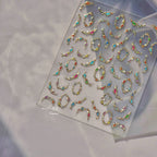 Hello Claws | Gemstone Necklace Nail Deco Sticker