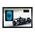 George Russell Signed Mercedes F1 Cap Iconic Frame (ACG Cert)