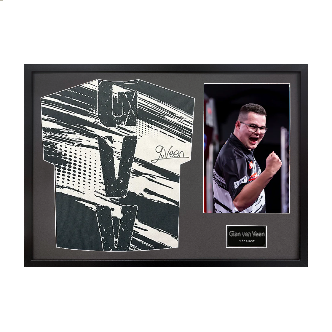 Gian van Veen Signed Shirt Classic Frame