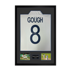 Darren Gough Signed England Cricket Shirt Premium Frame