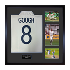 Darren Gough Signed England Cricket Shirt Elite Frame