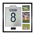 Darren Gough Signed England Cricket Shirt Elite Frame