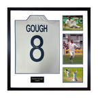 Darren Gough Signed England Cricket Shirt Elite Frame