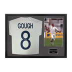 Darren Gough Signed England Cricket Shirt Classic Frame