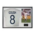 Darren Gough Signed England Cricket Shirt Classic Frame