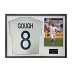 Darren Gough Signed England Cricket Shirt Classic Frame