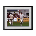 Darren Gough Signed England Cricket 16x12 Image Deluxe Mount Frame