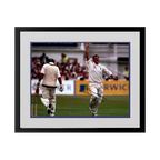 Darren Gough Signed England Cricket 16x12 Image Deluxe Mount Frame