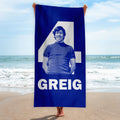 Rangers - Grieg 4 - Beach Towel - 150cm x 75cm