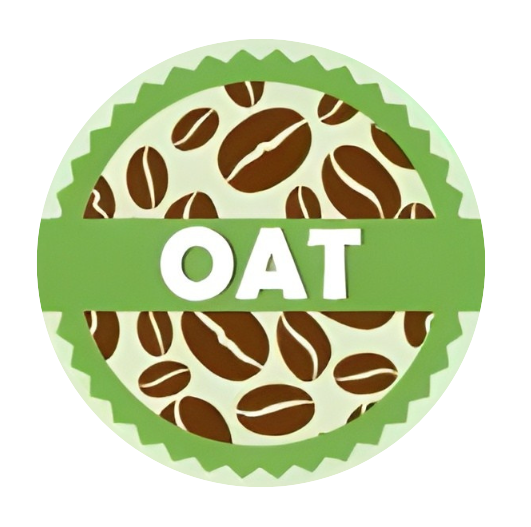 Decaf Coffee Shop Labels 20mm 1000 labels per roll