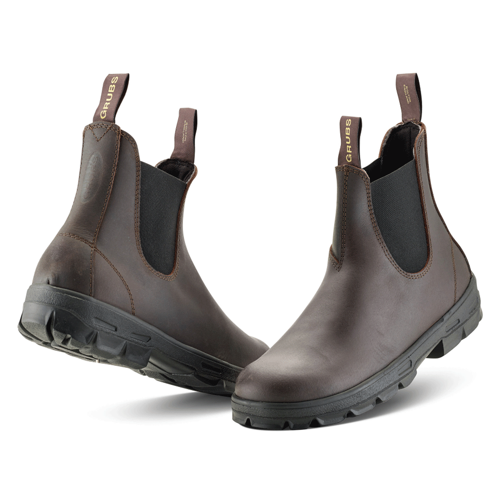 Grubs Whirlwind Water-Repellent Leather Dealer Boot Non Safety Various Colours