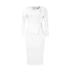 Spring Dresses Women Elegant Slim Long Sleeve Dresses For Women Clothing Office Dress For Women