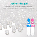 Softuru Baby Feeding Bottle – Silicone Spoon Milk & Cereal Feeder