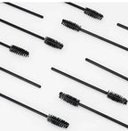 ANNAFRIS 50Pcs  Disposable Eyelash  Brush Soft Head Crystal Eyebrow Brush Lash Extension Brush  Mascara Wand Makeup Tool