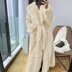 Women's Winter Jackets Faux Fur Coat Warm Thick Loose Plus Size Outerwear