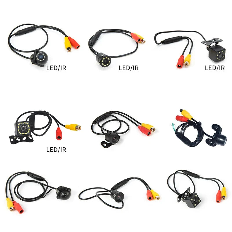 Hippcron Car Rear View Camera HD Waterproof Backup Camera with Night Vision (170° Wide Angle)