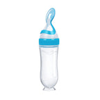 Softuru Baby Feeding Bottle – Silicone Spoon Milk & Cereal Feeder