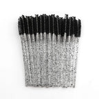 5-50PCS Crystal Eyelashes Brush Comb Eye Lashes Extension Mascara Wands Makeup Professional Makeup Beauty Tool Eye lashes Brush
