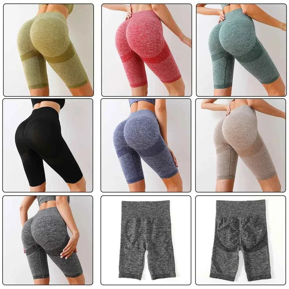 Seamless Women Push Up Scrunch Short Butt Lift Panties Wear Yoga Bra Gym High Waist Fitness Workout Leggings Yoga Set