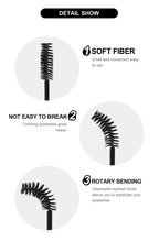 ANNAFRIS 50Pcs  Disposable Eyelash  Brush Soft Head Crystal Eyebrow Brush Lash Extension Brush  Mascara Wand Makeup Tool
