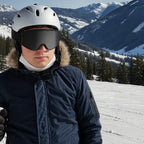 Unisex Stratus UV400 Ski Snowboard Goggles with Anti-Fog Mirror Double Lens