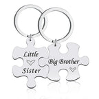 Brother Sister Keychain Set Gifts Christmas Birthday Gifts Family Gifts for Sisters Brothers