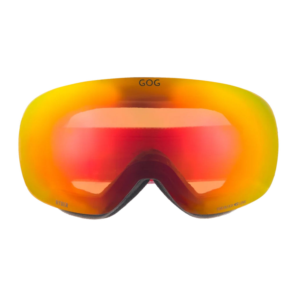 Unisex Ryder UV400 Ski Snowboard Goggles with Anti-Fog Mirror Double Lens