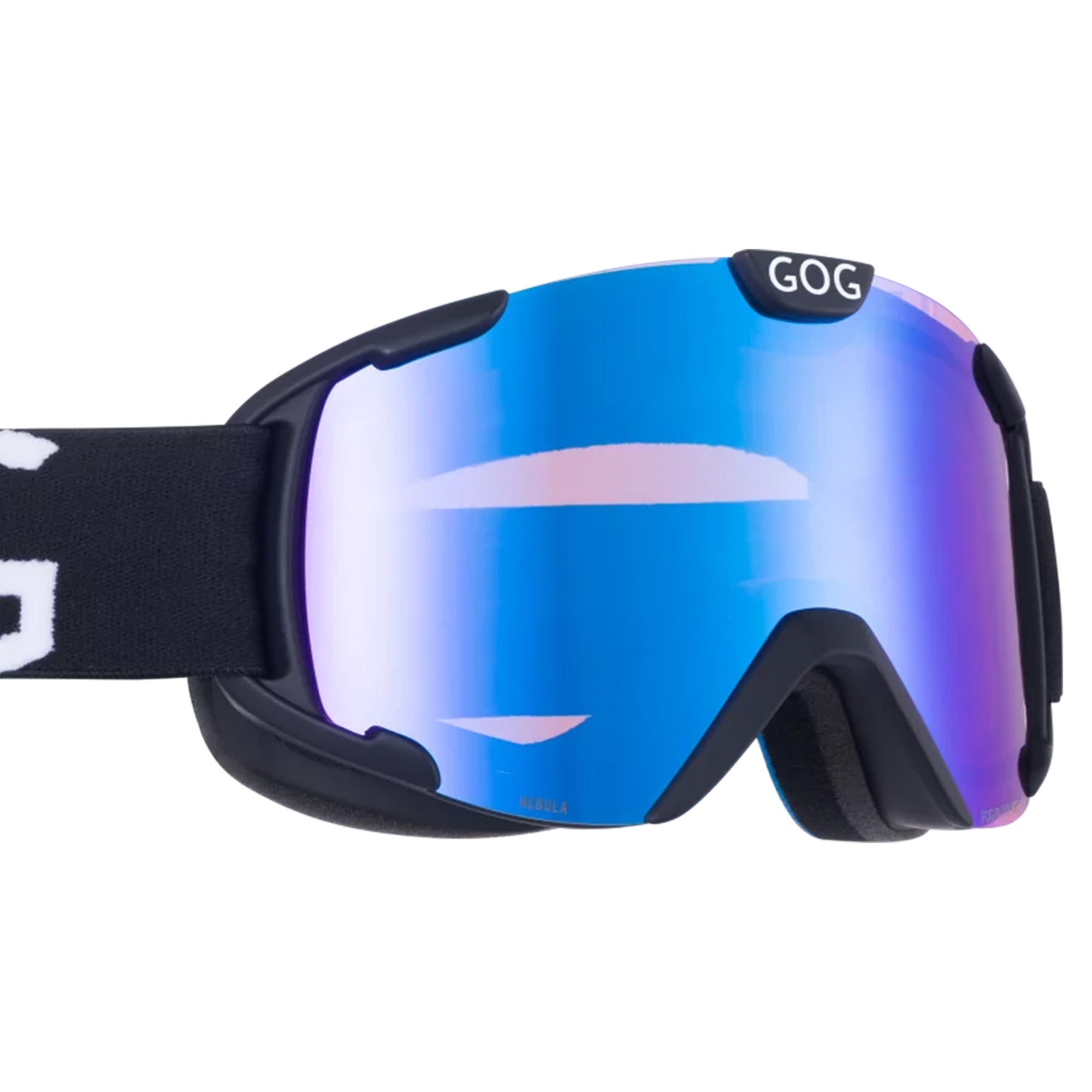 Unisex Nebula UV400 Ski Snowboard Goggles with Anti-Fog Mirror Double Lens