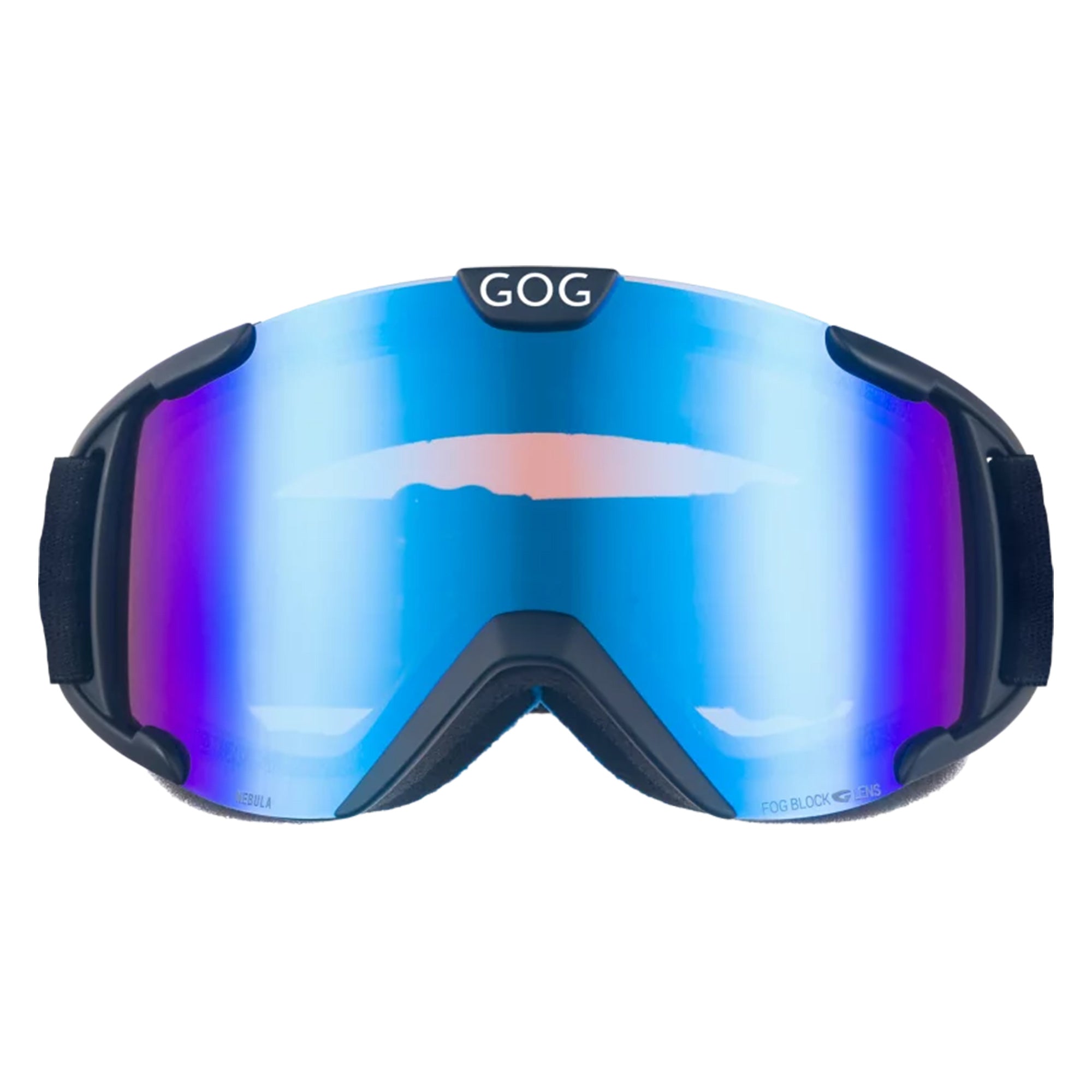 Unisex Nebula UV400 Ski Snowboard Goggles with Anti-Fog Mirror Double Lens