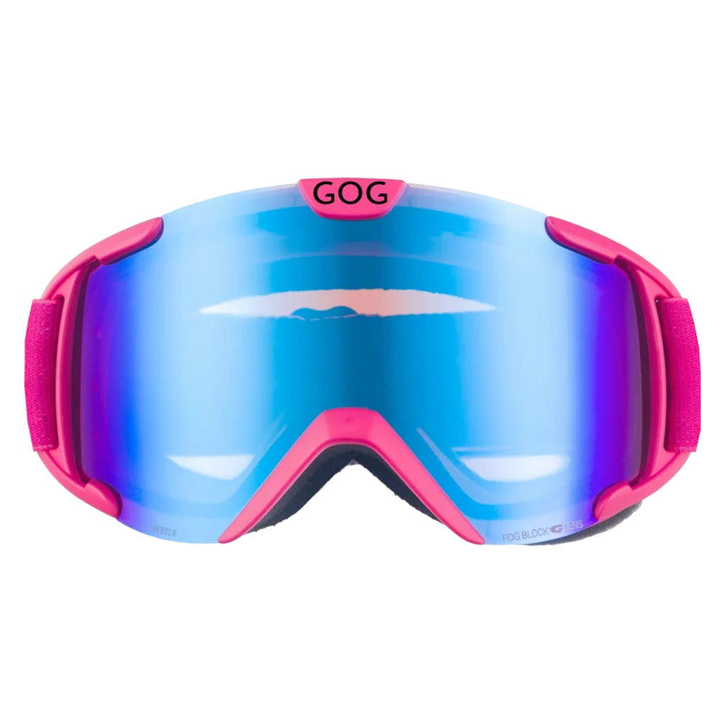 Unisex Nebula UV400 Ski Snowboard Goggles with Anti-Fog Mirror Double Lens