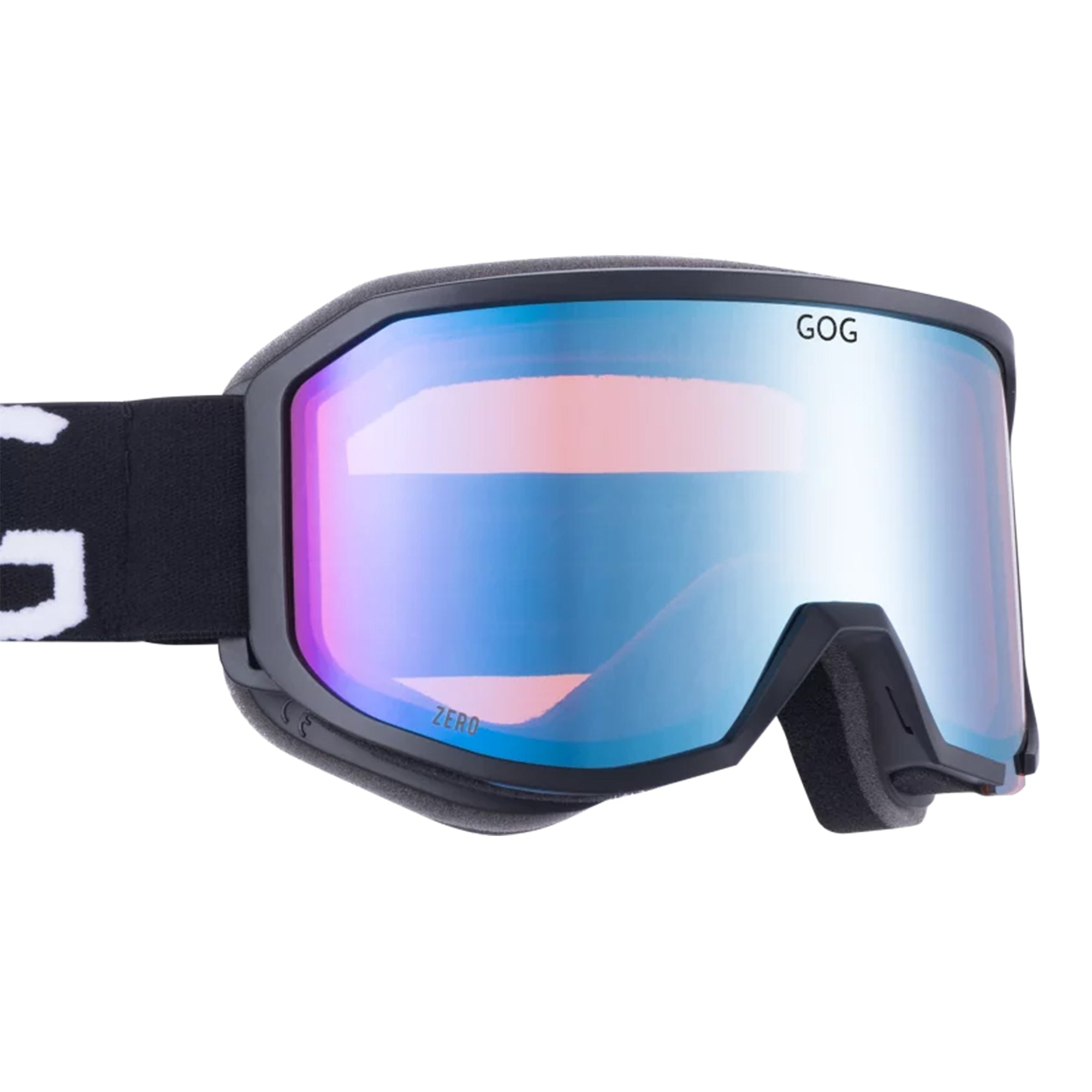 Zero UV400 Ski Snowboard Goggles with Anti-Fog Hydrophobic Mirror Double Lens