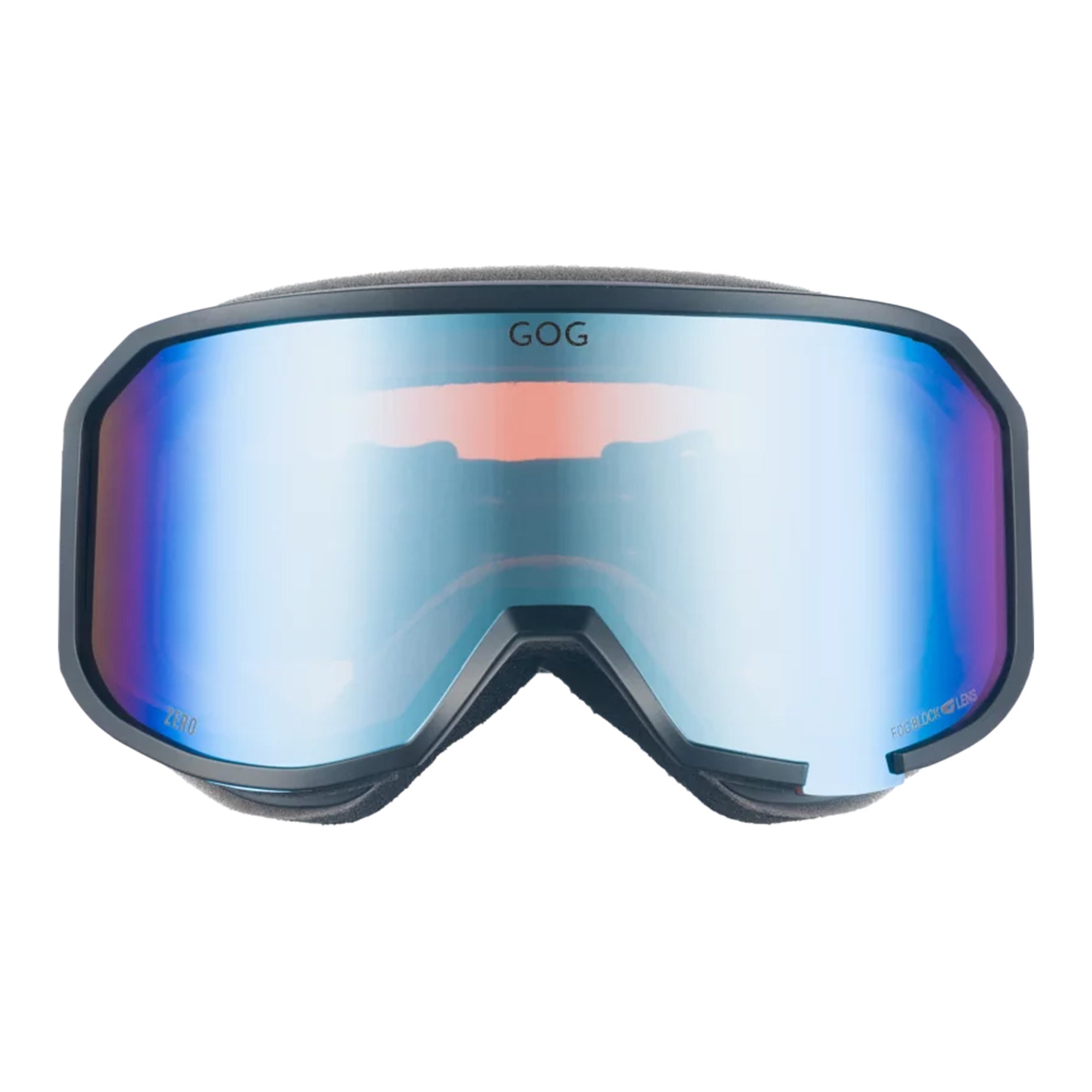 Zero UV400 Ski Snowboard Goggles with Anti-Fog Hydrophobic Mirror Double Lens