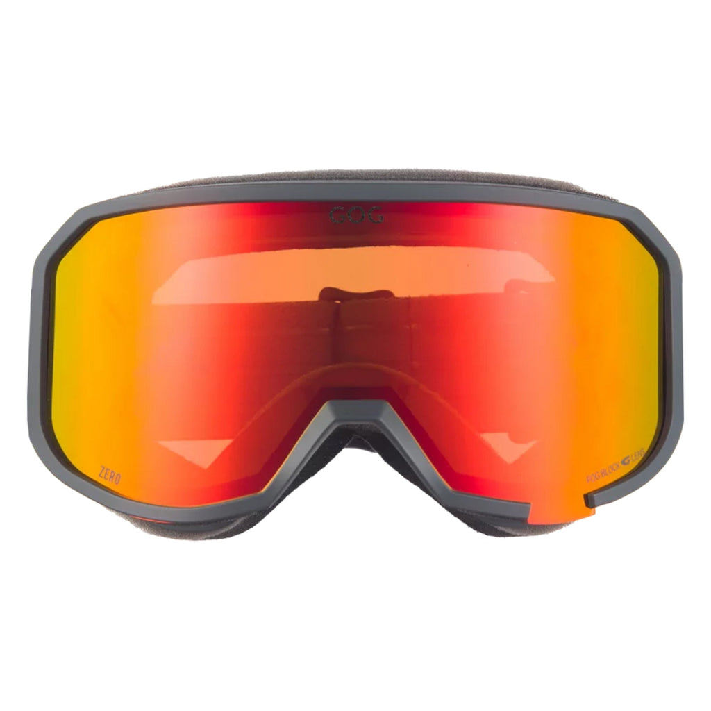 Zero UV400 Ski Snowboard Goggles with Anti-Fog Hydrophobic Mirror Double Lens