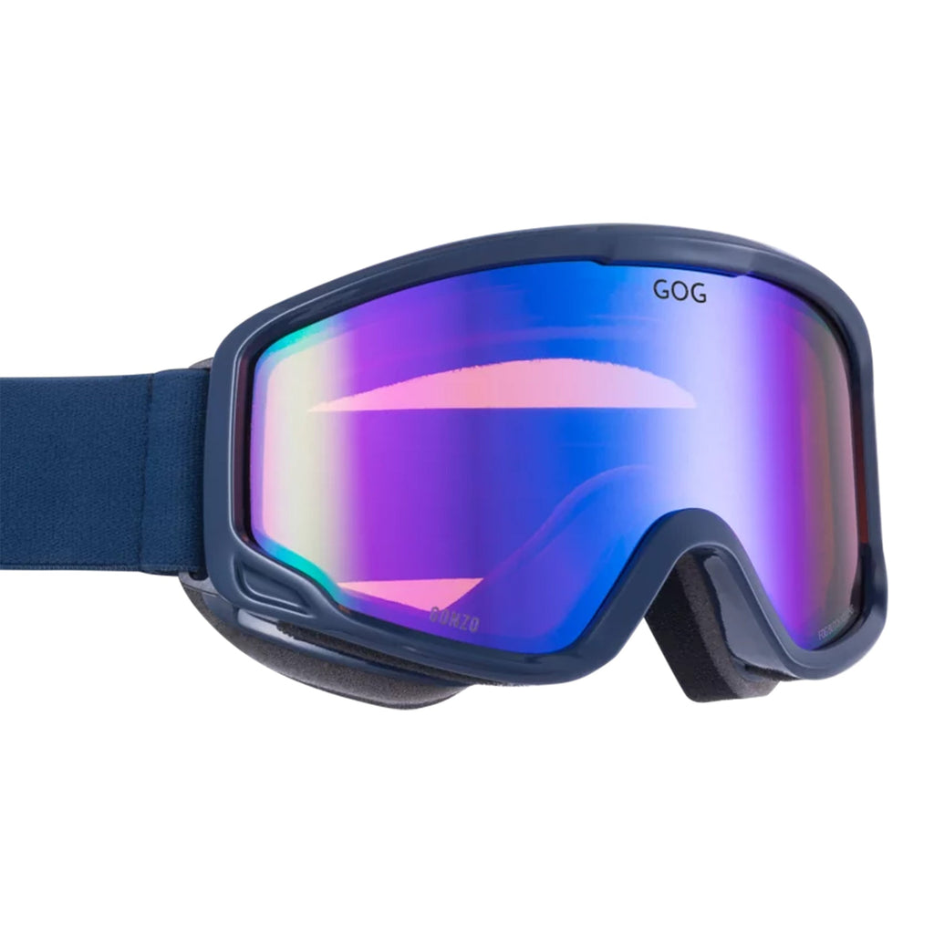 Gonzo UV400 Ski Snowboard Goggles with Anti-Fog Mirror Hydrophobic Double Lens