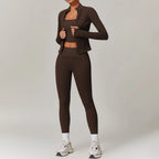 Women’s Leggings & Sportswear Set – Quick Dry, Workout & Athleisure Outfit