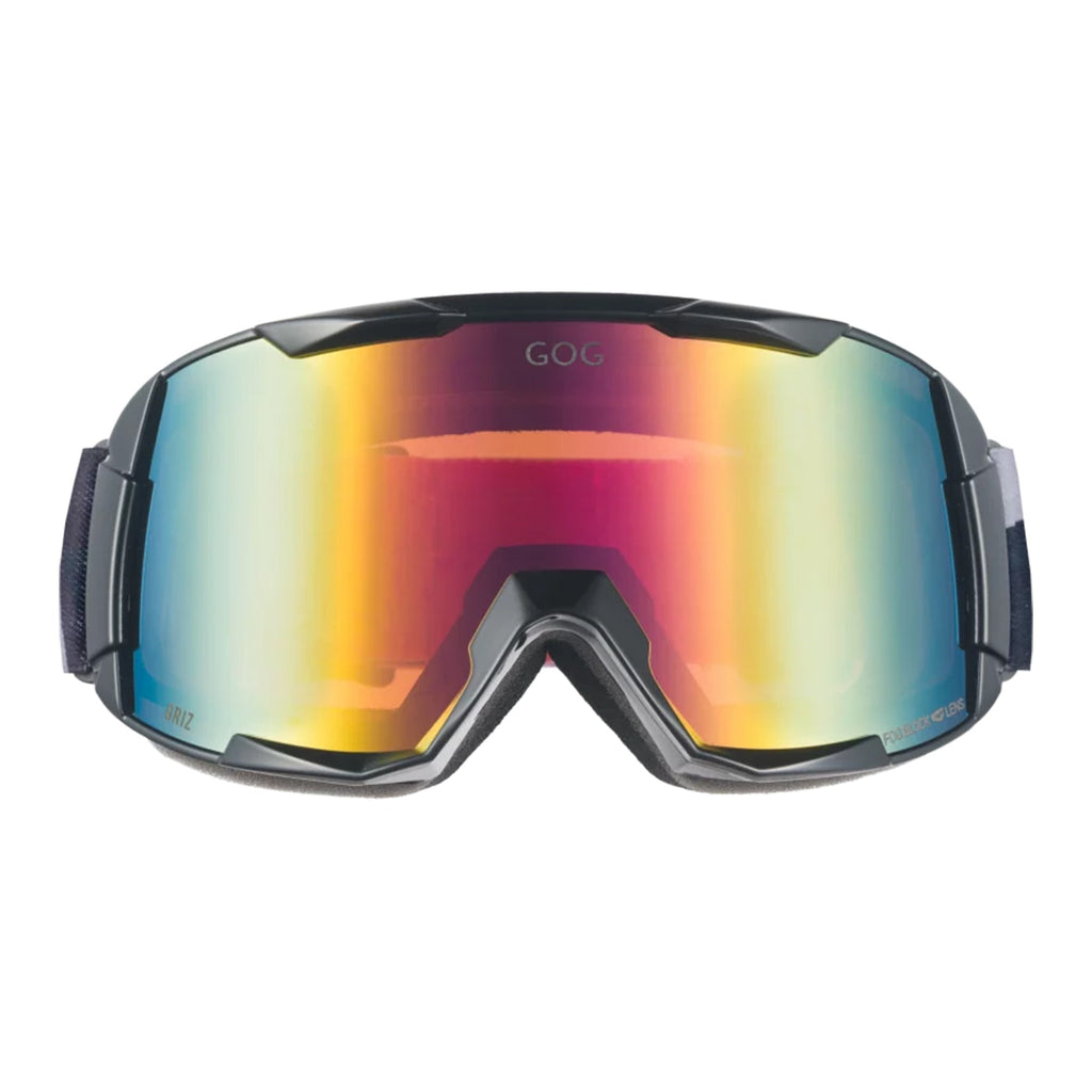 Griz UV400 Ski Snowboard Goggles with Anti-Fog Mirror Hydrophobic Double Lens