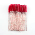 5-50PCS Crystal Eyelashes Brush Comb Eye Lashes Extension Mascara Wands Makeup Professional Makeup Beauty Tool Eye lashes Brush