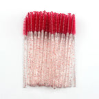 5-50PCS Crystal Eyelashes Brush Comb Eye Lashes Extension Mascara Wands Makeup Professional Makeup Beauty Tool Eye lashes Brush