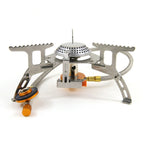 Outdoor Camping Tool Camp Stove BBQ Cooking Portable Gas Stove Split Gas Furnace