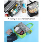Portable Double Layer Mesh Sport Duffel Beach Picnic Shoulder Storage Bag Handbag, Double Layer Handbag(Green), Double Layer Handbag(Blue), Double Layer Handbag(Red)
