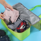 Portable Double Layer Mesh Sport Duffel Beach Picnic Shoulder Storage Bag Handbag, Double Layer Handbag(Green), Double Layer Handbag(Blue), Double Layer Handbag(Red)
